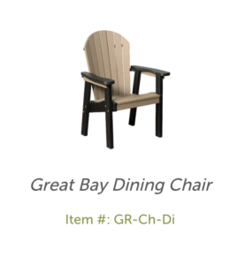 great bay dining chair